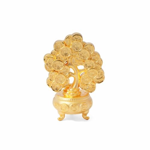 Tượng cây kim tiền vàng 24K QTTVV49KD0-301008-0091 (Sao chép)